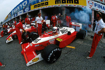 Martin Brundle und Christian Danner bei Zakspeed: Ohne Limit in der Boxengasse