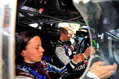 Ilka Minor (vorne) und Evgeny Novikov