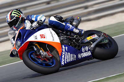 James Ellison steuerte seine Yamaha auf Startplatz Eins.