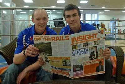 James Westmoreland und Loris Baz (re.) verstehen sich bestens