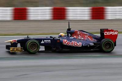 Jean-Eric Vergne blieb nicht immer auf der Piste