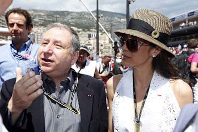 Jean Todt mit Film-Star und Partnerin Yeoh
