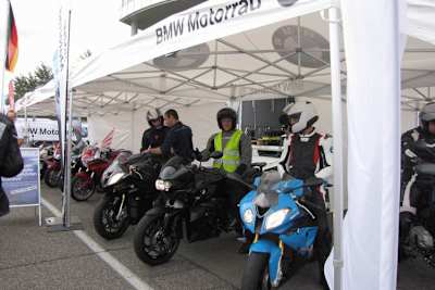 Jeder durfte eine Runde drehen