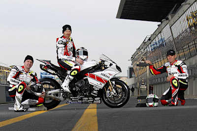 Die Weltmeister 2009 Jerman, Giabbani und Martin (vlnr.)