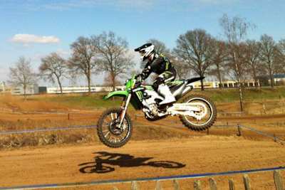 Jimmy Decotis beim Training in den Niederlanden