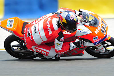 Jonas Folger auf der Werks-Aprilia