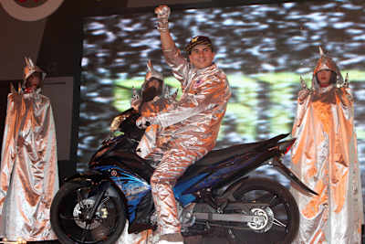 Jorge Lorenzo liess sich in Jakarta feiern