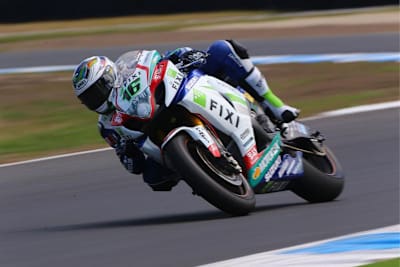 Jules Cluzel fühlt sich mit der Suzuki bereits komfortabel