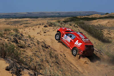 Matthias Kahle im Buggy