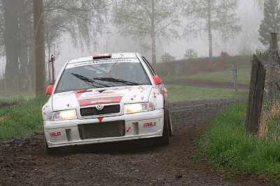 Matthias Kahle im Skoda Octavia WRC
