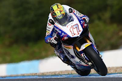 Karel Abraham beim Jerez-Test im März