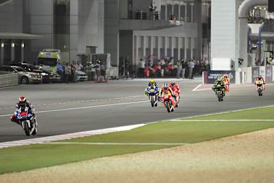 Katar: Lorenho führt vor Pedrosa, Rossi, Dovizioso, Crutchlow, Bradl