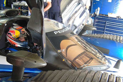 35 Runden Aragon für Kimi Räikkönen im Peugeot 908