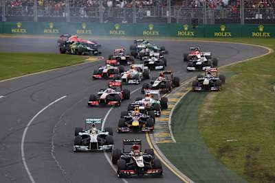 Kimi Räikkönen führt in Australien