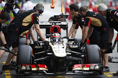 Düstere Miene bei Kimi Räikkönen nach dem Urteil hier in Kanada