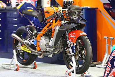 Die Werks-KTM für die Moto3-WM