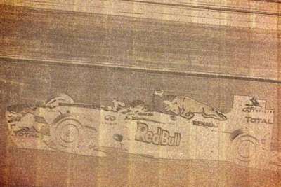 Kunst auf F1-Bodenplatten