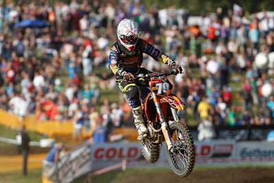 Lars Oldekamp hat sich den Arm gebrochen