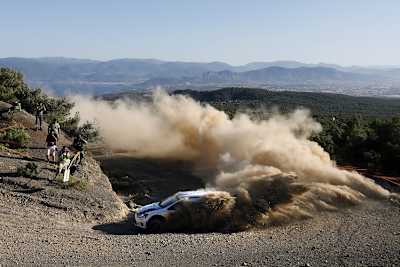 Jari-Matti Latvala bei seinem «Akropolis»-Sieg