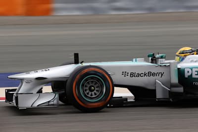 Lewis Hamilton: Rätselhafter Schaden zum Trainings-Ende