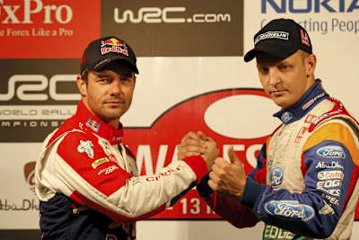 Loeb und Hirvonen 2012 Teamkollegen?