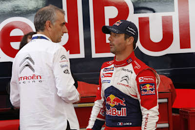Der «Super-Champion» Sébastien Loeb (re.)