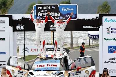 Loeb bei seinem WM-Sieg 2013 in Argentinien