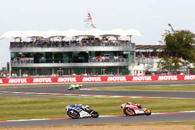 Silverstone-GP: Lorenzo führt vor Márquez