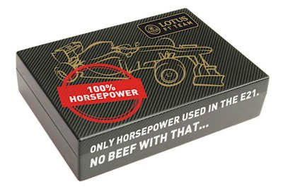 Lotus bürgt für die Echtheit ihres Produkts