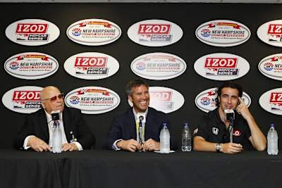 Streckeneigner Smith, IRL-Chef Bernard, Franchitti