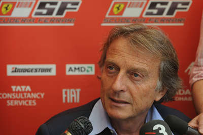 Luca Montezemolo hat das Wort