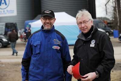 Hans Majewski (li.) und Josef Huckelmann