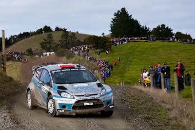 Manfred Stohl Zehnter in Neuseeland