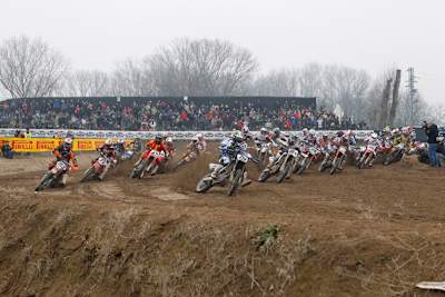 Früher Start in die Saison in Mantua/I