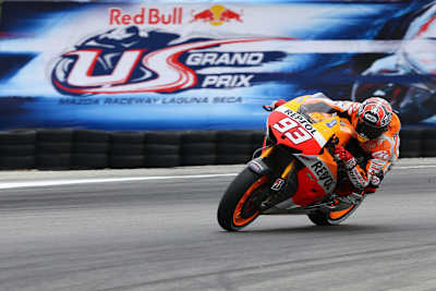 Marc Márquez ist der erste MotoGP-Pilot, der in seiner Rookie-Saison den Sieg feiern durfte