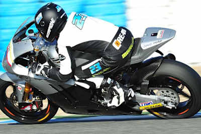 Marcel Schrötter am Mittwoch in Jerez