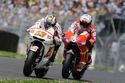 Marco Melandri: «Guter Zweikampf mit Stoner»