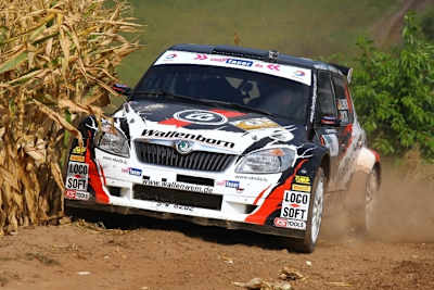 Mark Wallenwein bei der Wikinger Rallye