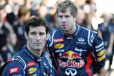 Mark Webber und Sebastian Vettel: Gleicher Sektor, unterschiedliche Kurven