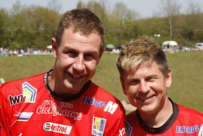 Glück im Unglück: Marko Happich und Martin Betschart