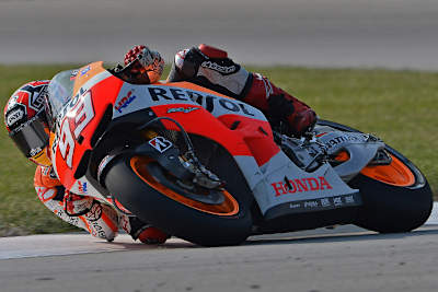 450.000 Zuseher schauten sich die Siegesfahrt von Marc Márquez an