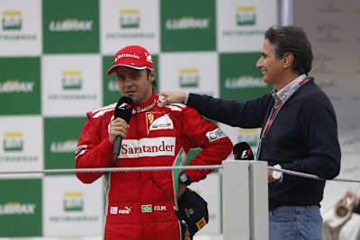 Felipe Massa im Ferrari F10