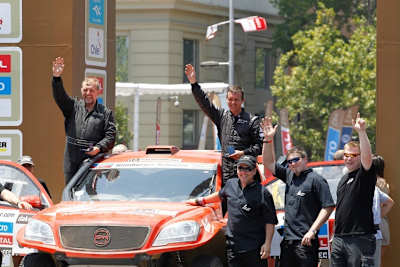 Matthias Kahle/Dr. Thomas Schünemann im Ziel