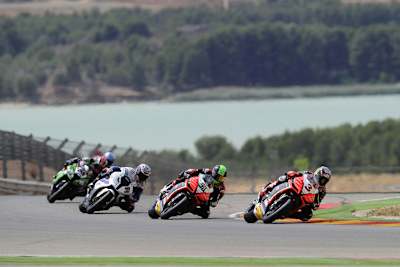 Max Biaggi (3) holte 2012 einen Sieg