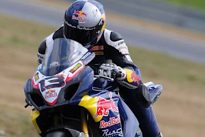 Andi Meklau in der Klasse Superbike