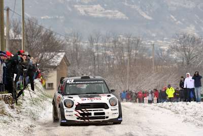 Michal Kosciuszko bei der Rallye Monte Carlo