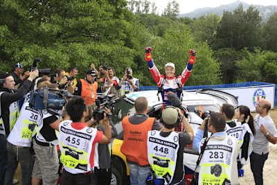 Mikko Hirvonen auf Sardinien