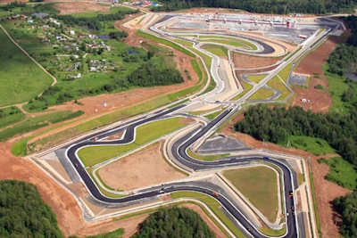 Vor den Toren Moskaus wird kräftig gebaut