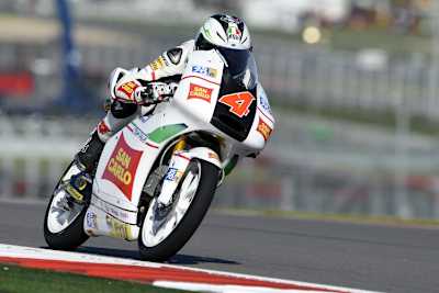 Moto3-Rookie Francesco Bagnaia