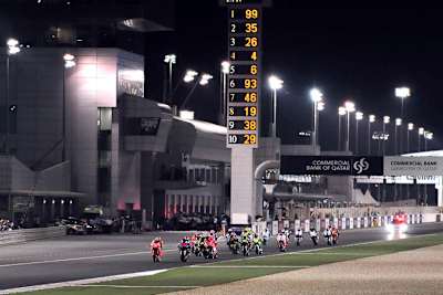 MotoGP-Start in Katar: Spannung daheim bei den TV-Zusehern